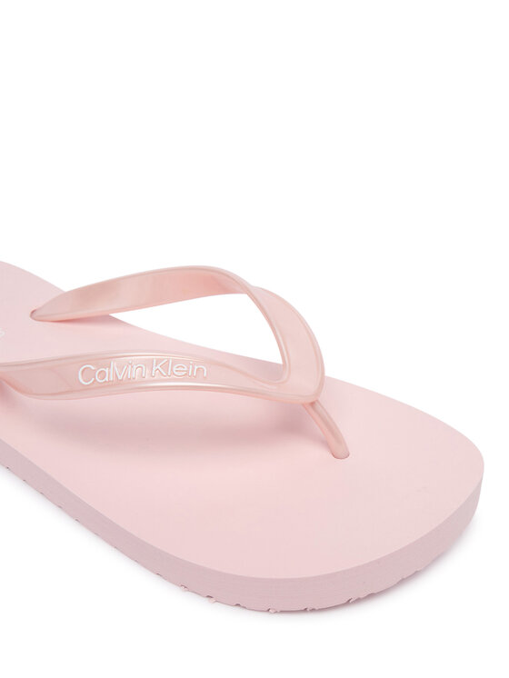 Calvin Klein Flip-flops Calvin Klein Flip Flop Tpu Metallic HW0HW02956 Világos rózsaszín
