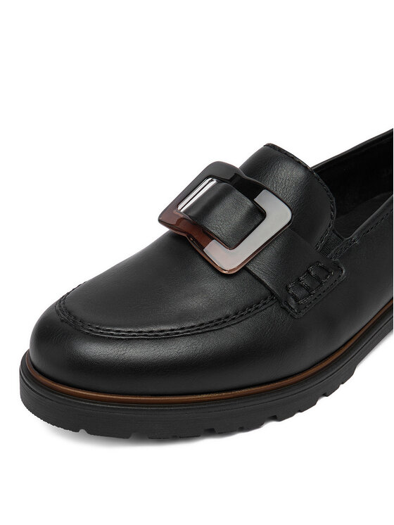 Rieker Loafersy Rieker CEO-45553-00 Czarny