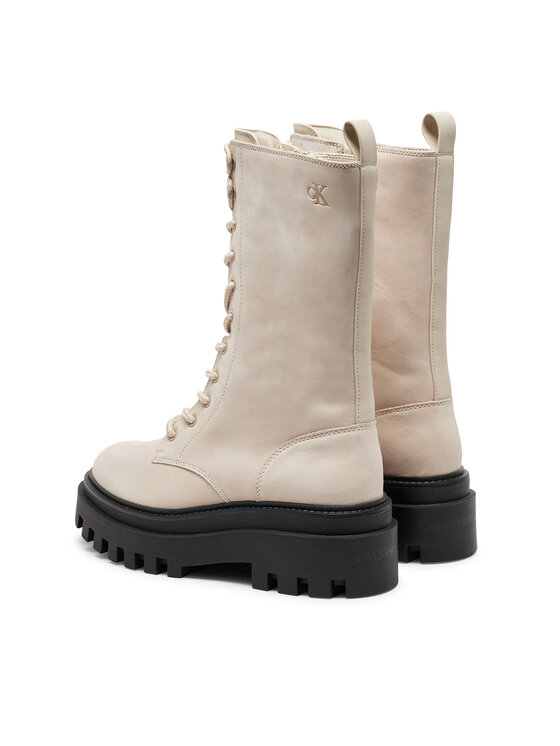 Calvin Klein Jeans Outdoorová obuv Calvin Klein Jeans YW0YW01683 Béžová