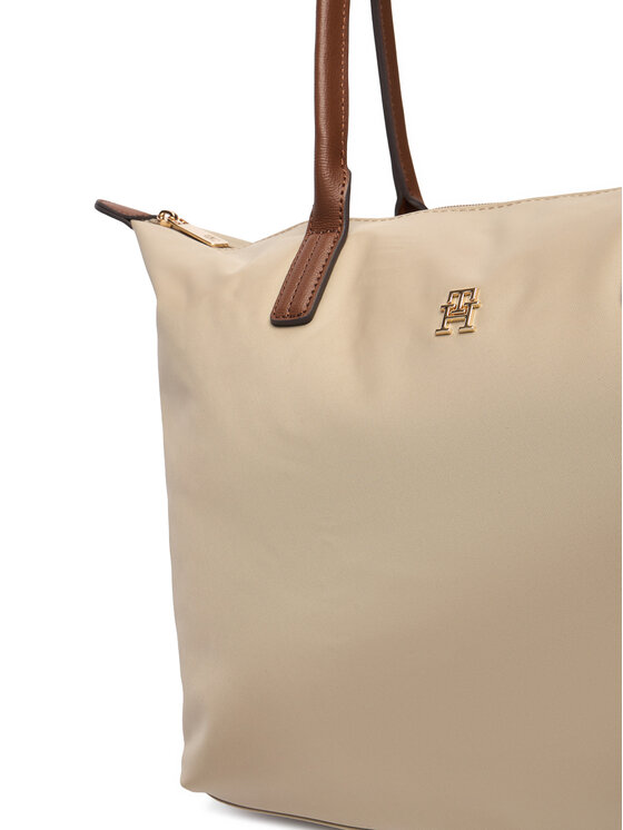 Tommy Hilfiger Soma Tommy Hilfiger Popette Tote AW0AW17711 Brūns