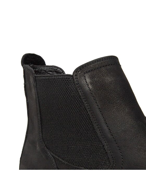 Tamaris Členková obuv s elastickým prvkom Tamaris 1-25401-41 Čierna