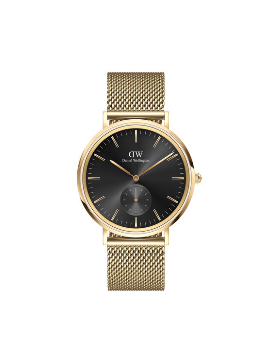 Daniel Wellington Pulkstenis Daniel Wellington Classic Multi-Eye Evergold Onyx DW00100713 Zelta