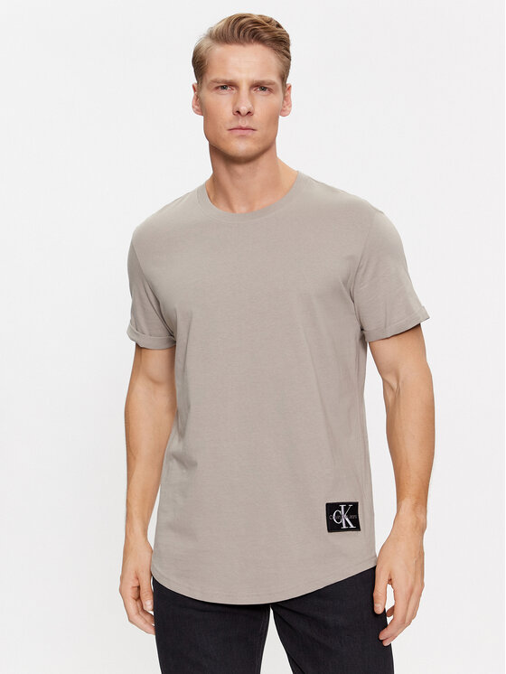 Calvin Klein Jeans Calvin Klein Jeans Camiseta J30J323482 Beis Regular Fit