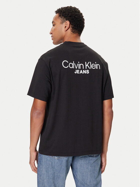 Calvin Klein Jeans Calvin Klein Jeans Camiseta LV04RD825G Negro Regular Fit