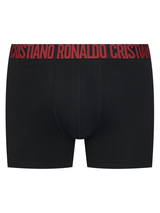 Cristiano Ronaldo CR7 Cristiano Ronaldo CR7 Conjunto de calzoncillos boxer 8125-49 Negro