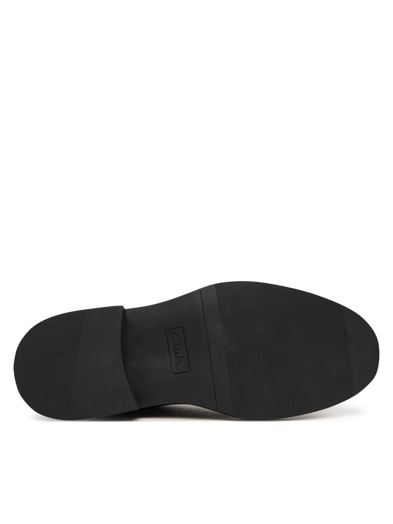 Clarks Оксфорди Clarks Previa Lace 26327263 Чорний