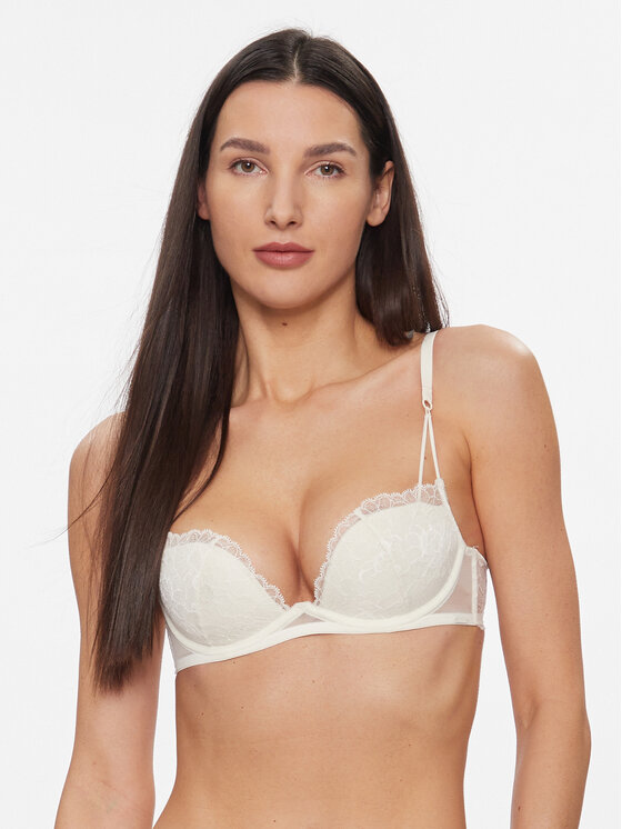 Calvin Klein Underwear Calvin Klein Underwear Pusiau dengta (balcony bra) liemenėlė 000QF7751E Écru