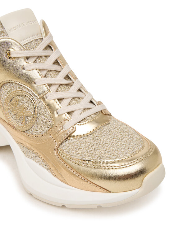 MICHAEL Michael Kors Снікерcи MICHAEL Michael Kors Zuma 43T6ZUFS1S Золотий