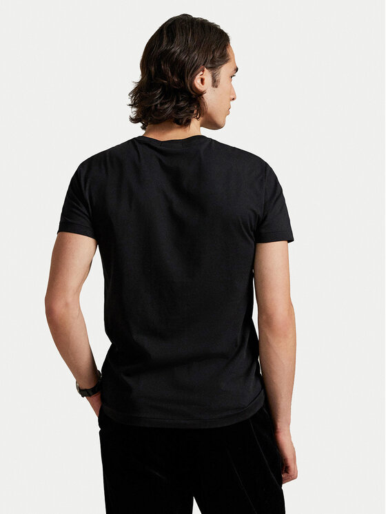 Polo Ralph Lauren Polo Ralph Lauren Camiseta 710P00094001 Negro Custom Slim Fit