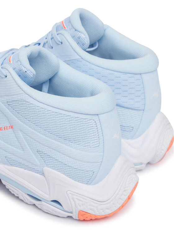 Mizuno Взуття у спортзал Mizuno Wave Lightning Elite Mid V1GC2605 Світло-синій