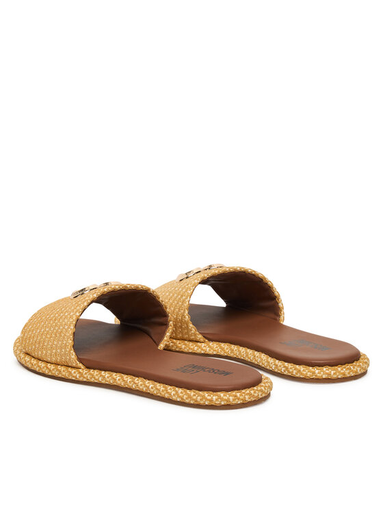 LOVE MOSCHINO Шльопанці LOVE MOSCHINO JA28252G0OJR5107 Бежевий