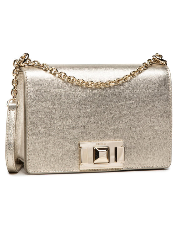 Furla Ročna torba Furla Mimi' Mini Crossbody BVA6NMB-A.0047-H8000-1-20-RO-B Zlata