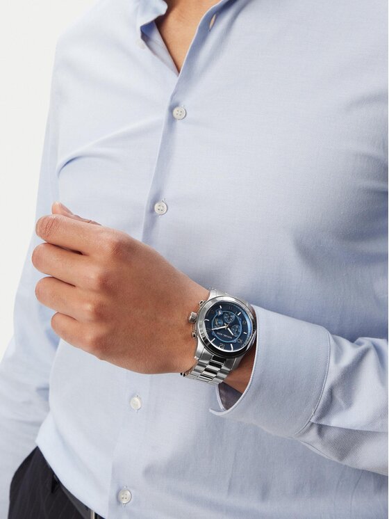 Michael Kors Годинник Michael Kors Runway MK9105 Срібний