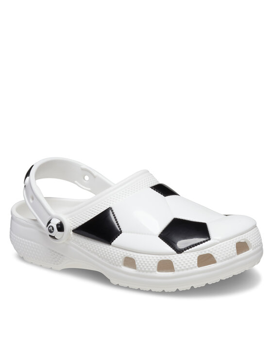 Crocs Natikače Crocs Classic Soccer Ball Clog T 210023 Bijela