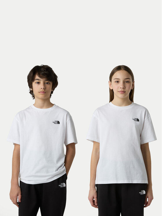 The North Face The North Face Camiseta Essential NF0A8EFP Blanco Relaxed Fit