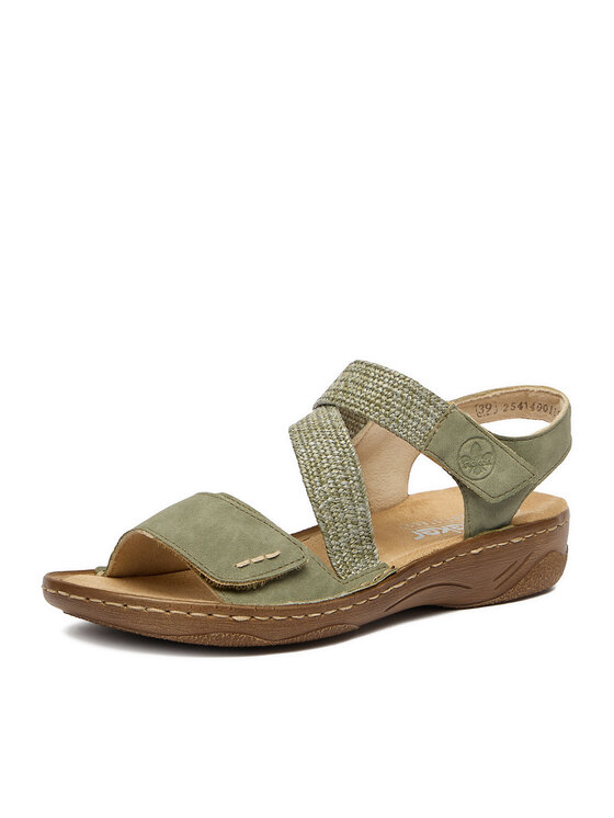 Rieker Sandali Rieker CEO-V2862-52 Zelena