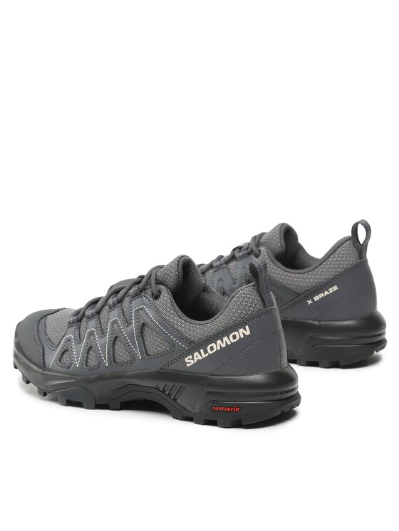 Salomon Trekingová obuv Salomon X Braze W 471802 20 V0 Sivá
