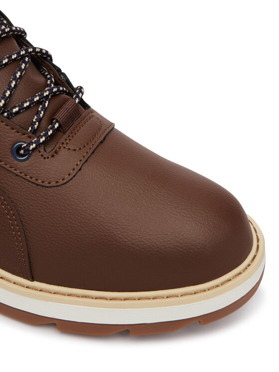 Puma Pohodni čevlji Puma Desierto v3 Puretex 393928 Temno rjava