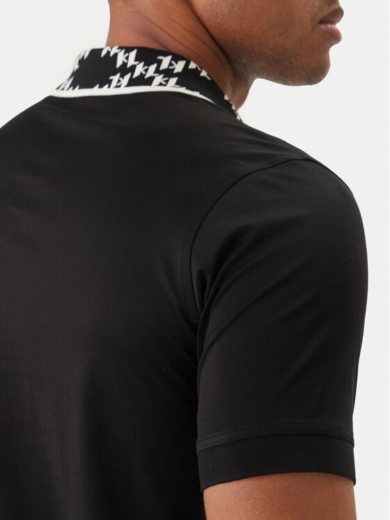 KARL LAGERFELD KARL LAGERFELD Polo 745010 562200 Negro Regular Fit