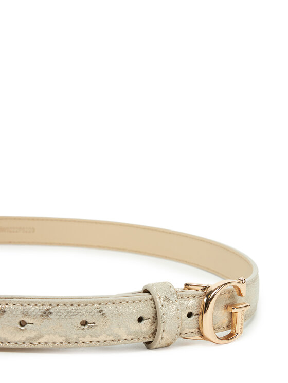 Guess Dámsky opasok Guess BW9222 P5220 Zlatá