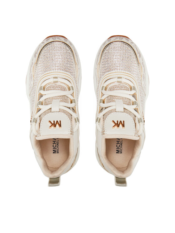 Sneakers MICHAEL Michael Kors Olympia MK100737 Bej | Epantofi.ro