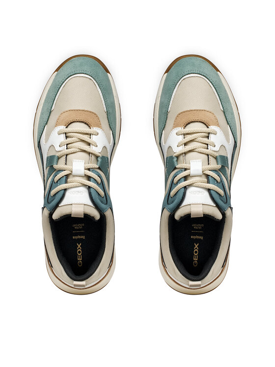Geox Sneakersy Geox D Berinike B Abx D563NB 011EK C5V4Y Beżowy
