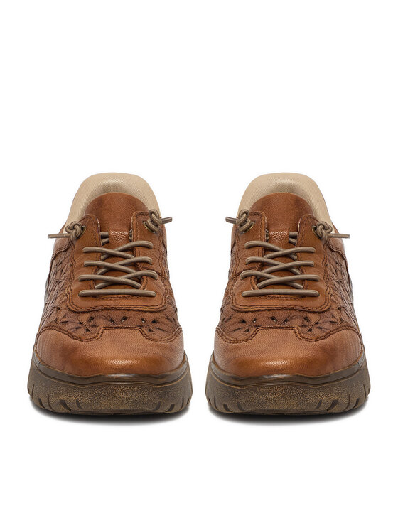 Rieker Pantofi Rieker N1358-22 Maro