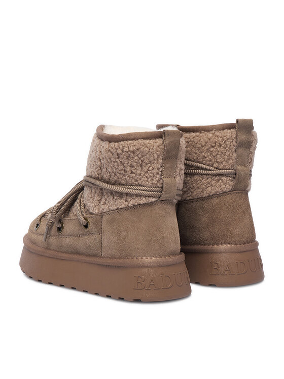 Badura Cizme de zăpadă Badura EO-AMY-TS6286-01 Bej închis