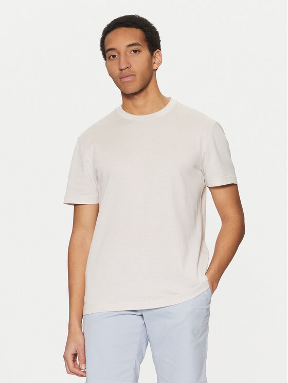 Calvin Klein Calvin Klein T-Shirt K10K114166 Μπεζ Regular Fit