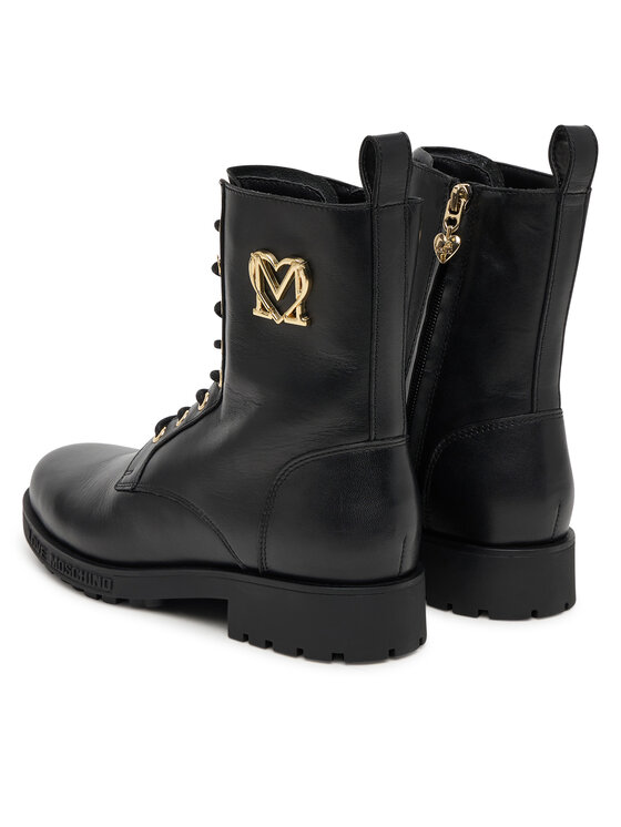 LOVE MOSCHINO Черевики LOVE MOSCHINO JA24254G0NIA0000 Чорний