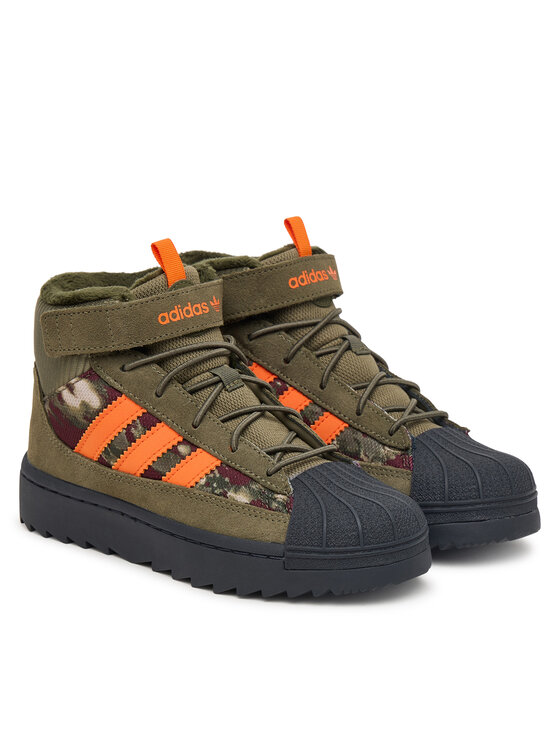 adidas Schnürschuhe adidas Superstar Winter Trek KH9792 Grün