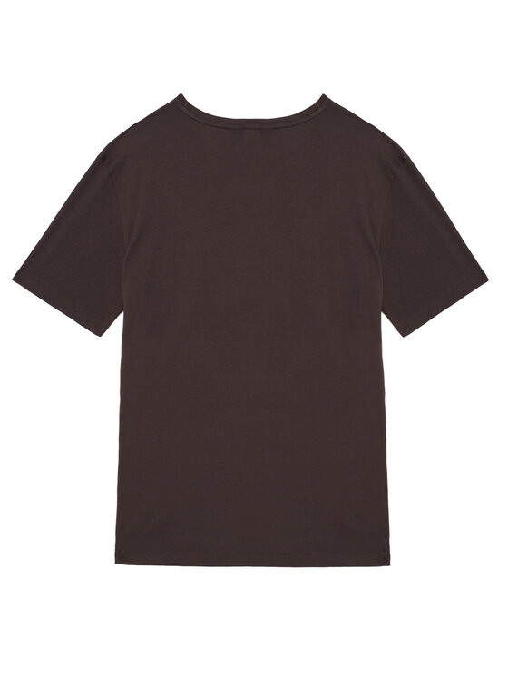 BOSS BOSS Camiseta 50565324 Marrón oscuro Regular Fit