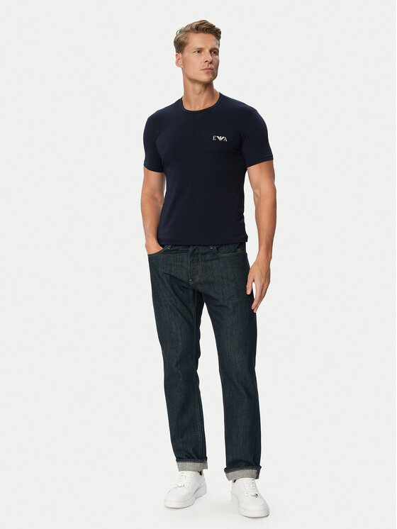 Emporio Armani Underwear Emporio Armani Underwear Conjunto de camisetas EM001849 AF14131 MB519 Azul marino Slim Fit
