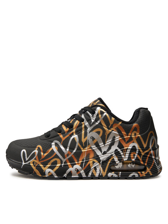 Skechers Снікерcи Skechers Metallic Love 155523/BKGD Чорний
