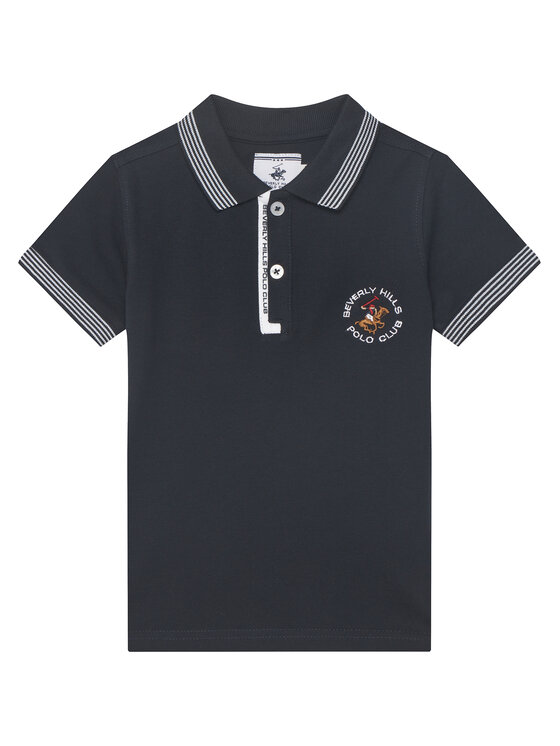 Beverly Hills Polo Club Beverly Hills Polo Club Поло P-SS26B-P424108 Cиній Regular Fit