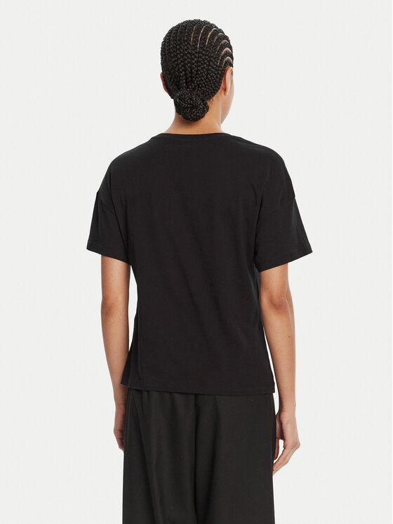 Liu Jo Liu Jo T-shirt MF5416 JS923 Nero Regular Fit