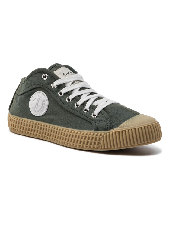Pepe Jeans Sportbačiai Pepe Jeans In-G Hi Man PMS30544 Žalia