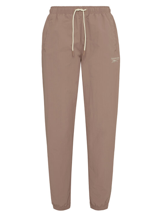 Reebok Reebok Donji dio trenerke Kalina RK25694CCW - LIGHT COCOA/LINEN Smeđa Relaxed Fit