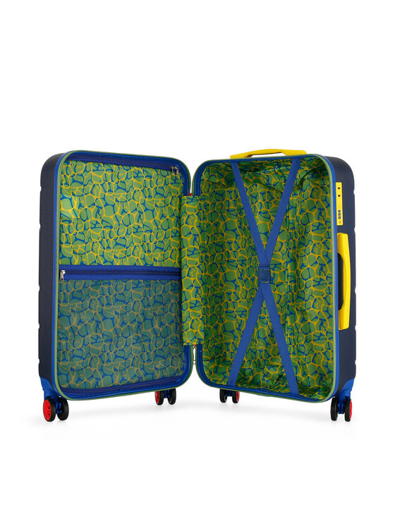 Semi Line Detský kufor Semi Line T5932-2 Tmavomodrá