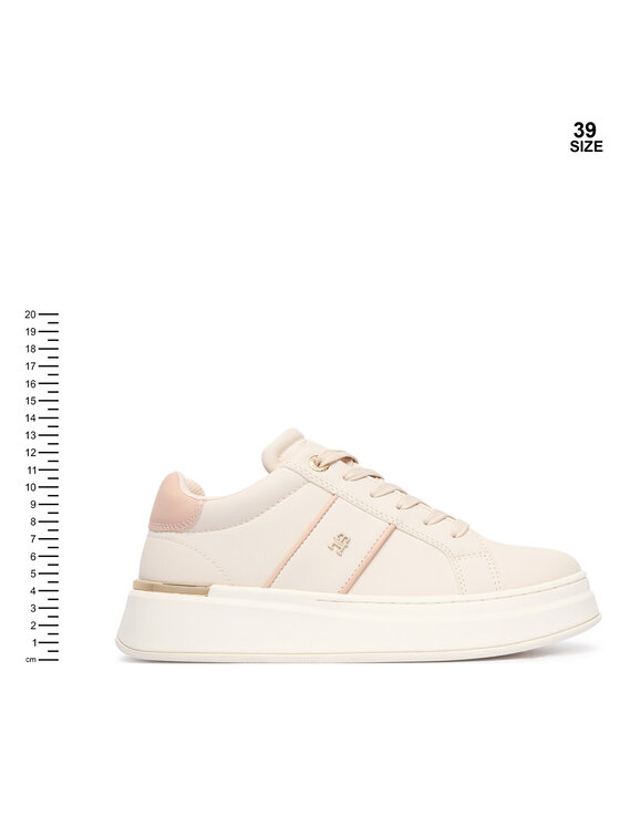 Tommy Hilfiger Sneakersy Tommy Hilfiger T3A9-35091-1355359 D Beżowy jasny