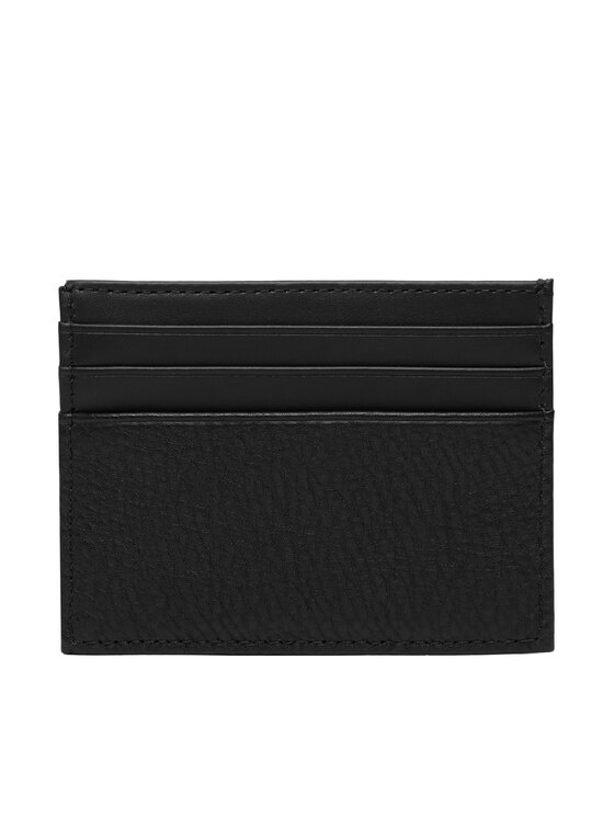 Tommy Hilfiger Kreditinių kortelių dėklas Tommy Hilfiger Th Central Cc Holder AM0AM14228 Juoda