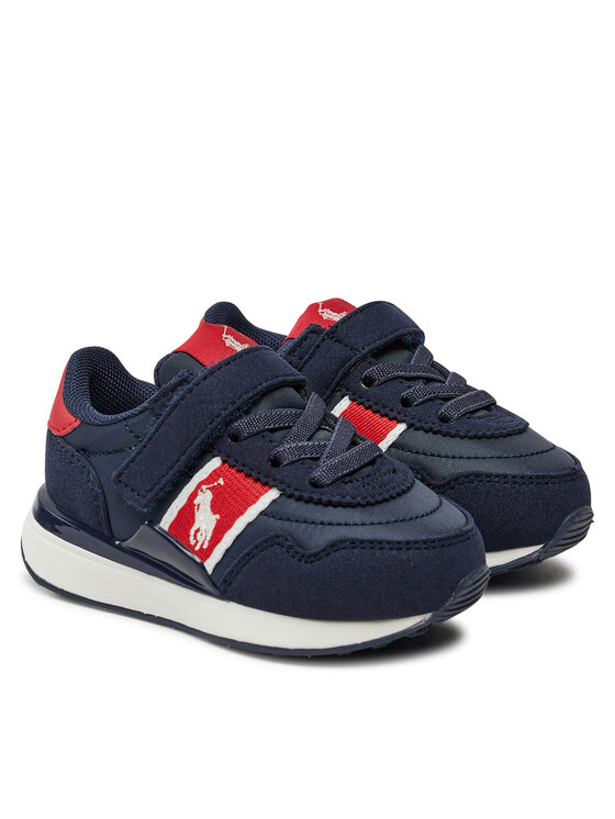 Polo Ralph Lauren Sneakersy Polo Ralph Lauren Train 90 Sport Ps RL00631413 Tmavomodrá