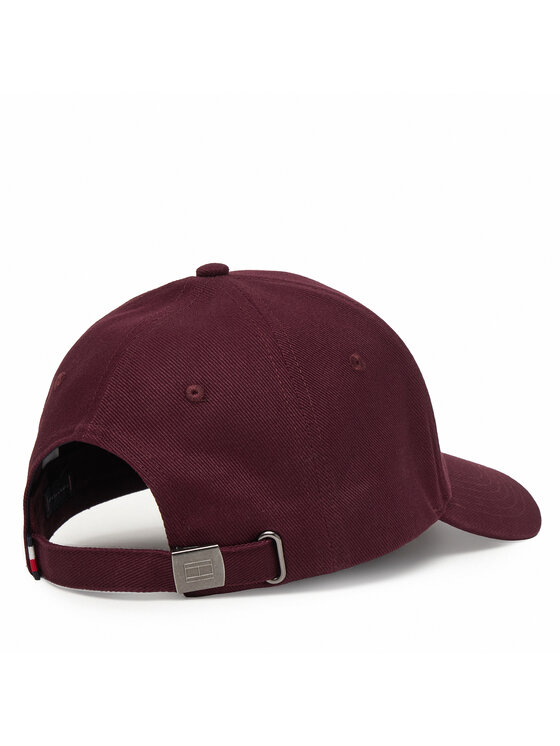 Tommy Hilfiger Šiltovka Tommy Hilfiger Th Foundation Hct 6 Panel Cap AM0AM14045 Bordová