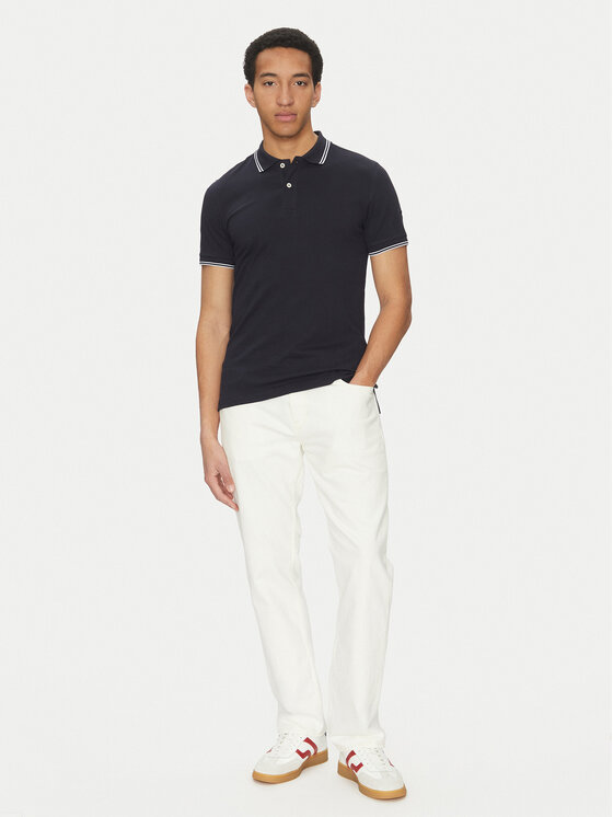 Geox Geox Polo M5510R T3236 F1624 Σκούρο μπλε Regular Fit
