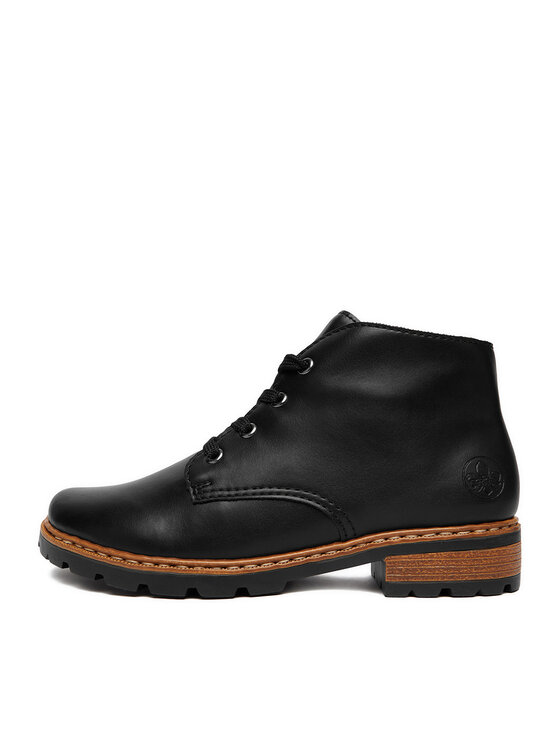 Rieker Botines planos Rieker CEO-Z9310-00 Negro