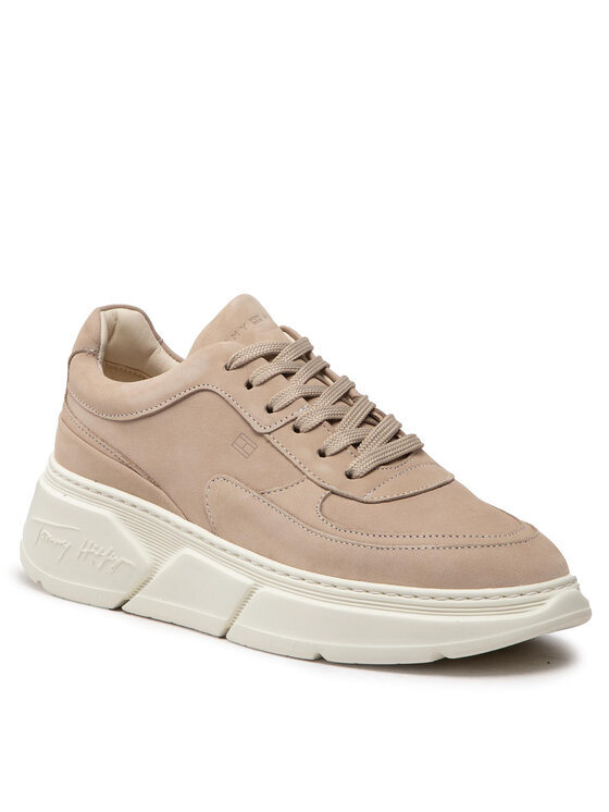 Tommy Hilfiger Sportcipők Tommy Hilfiger Chunky Sole Sneaker FW0FW06597 Bézs