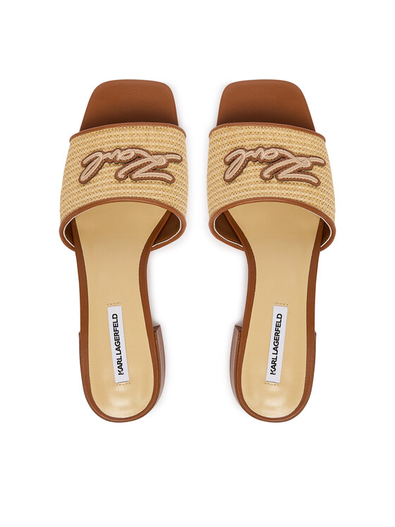 KARL LAGERFELD Шльопанці KARL LAGERFELD Petalo II KL80700A Бежевий