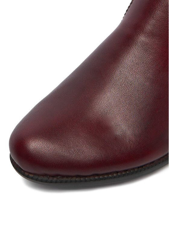 Rieker Botki Rieker CEO-78656-35 Bordowy