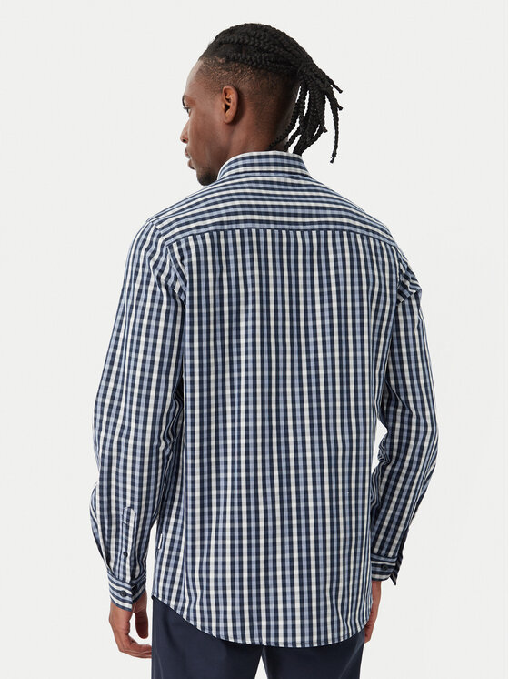 Beverly Hills Polo Club Beverly Hills Polo Club Camisa P-SS26M-BRASS Azul marino Regular Fit
