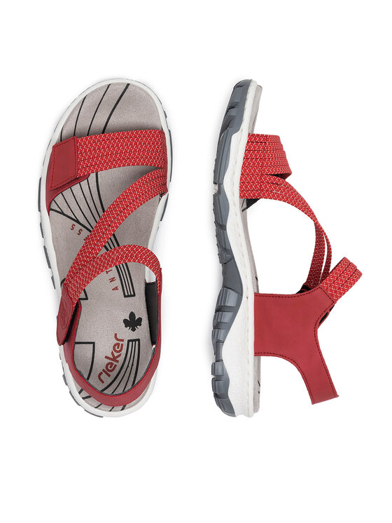 Rieker Basutės Rieker 68871-33 Raudona
